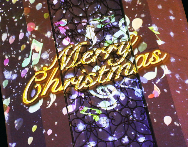 クリスマス限定プロジェクション・マッピング「クリスマス・キャロル・クロック」特別編 in イクスピアリ