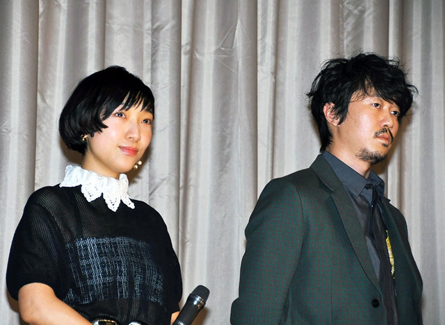 安藤サクラ＆新井浩文／『百円の恋』舞台挨拶
