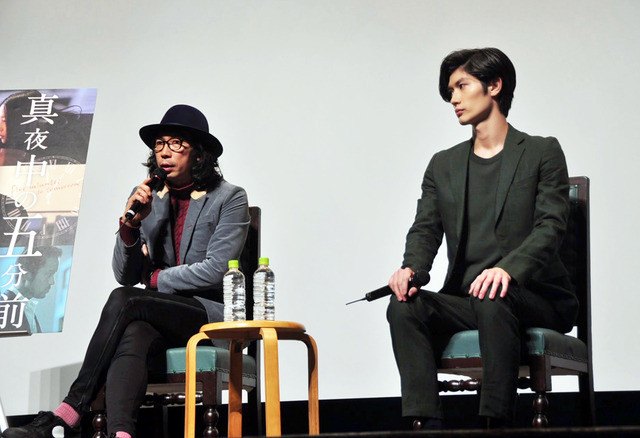 三浦春馬＆行定勲（監督）／『真夜中の五分前』in「早稲田映画まつり」