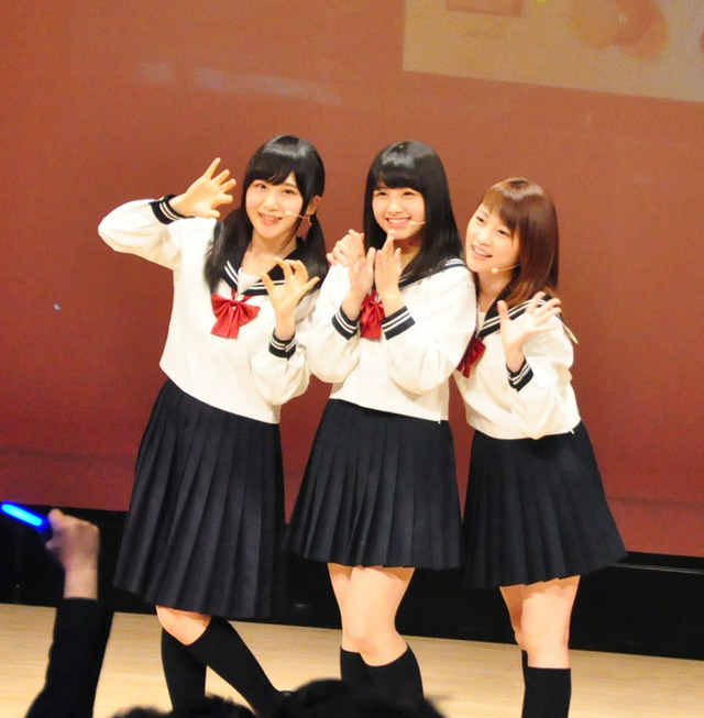 大和田南那＆川栄李奈＆高橋朱里（AKB48）／主演ドラマ「セーラーゾンビ」ブルーレイ＆DVD発売記念イベント