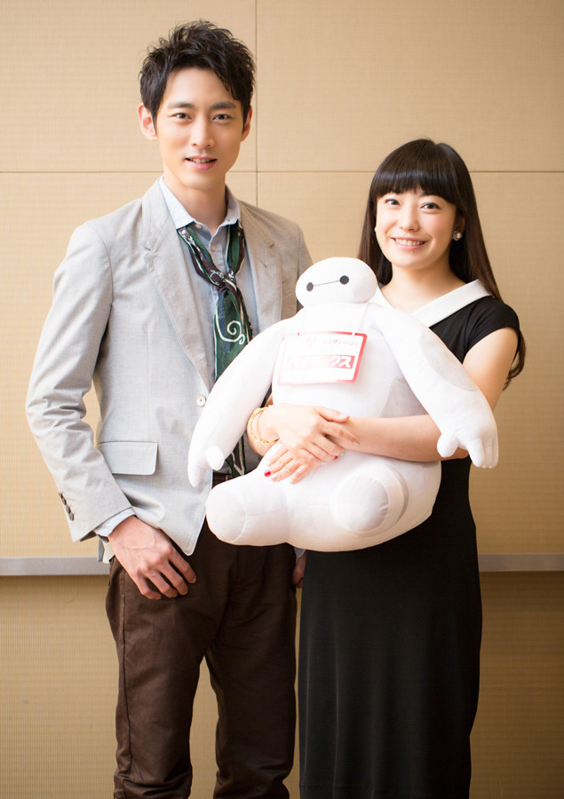 菅野美穂×小泉孝太郎『ベイマックス』／Photo：Nahoko Suzuki
