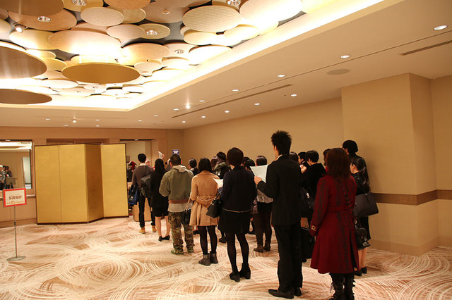 「クリスマス・キャスティングフェア2014」会場の様子