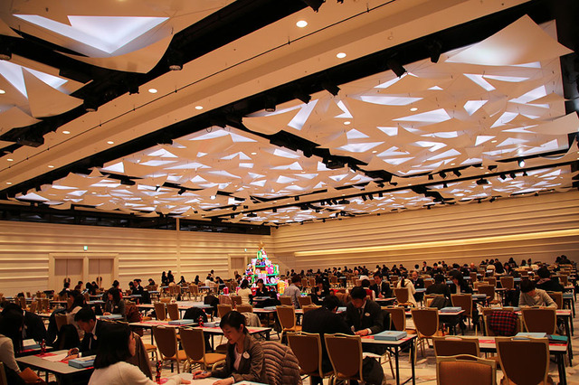 「クリスマス・キャスティングフェア2014」会場の様子