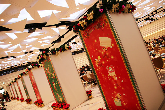 「クリスマス・キャスティングフェア2014」会場の様子