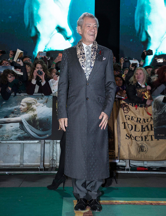 イアン・マッケラン（ガンダルフ役）／『ホビット 決戦のゆくえ』-(C) 2014 METRO-GOLDWYN-MAYER PICTURES INC. AND WARNER BROS.