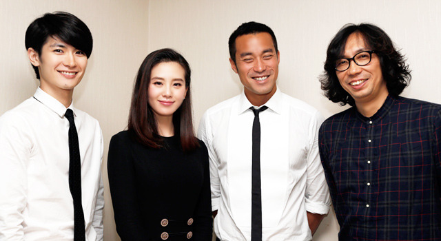 三浦春馬（日本）＆リウ・シーシー（中国）＆チャン・シャオチュアン（台湾）＆行定勲（監督／日本）／映画『真夜中の五分前』