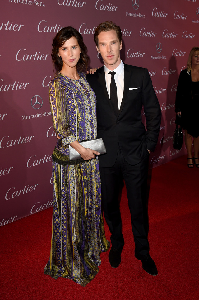 ソフィー・ハンター＆ベネディクト・カンバーバッチ-(C) Getty Images