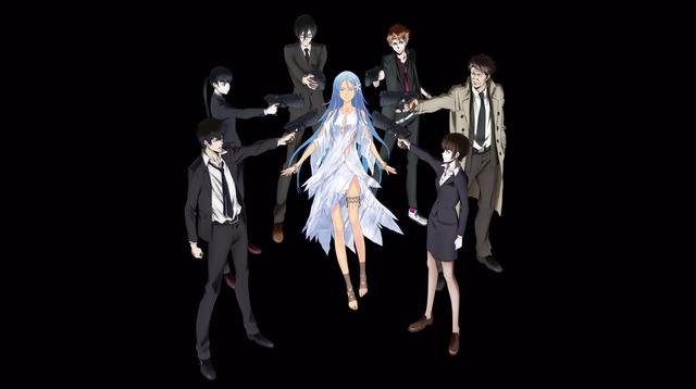 『PSYCHO-PASS サイコパス』公安メンバーに取り囲まれる御冷ミァハ／ -(C) Project Itoh /HARMONY／ -(C) PSYCHO-PASS Committee