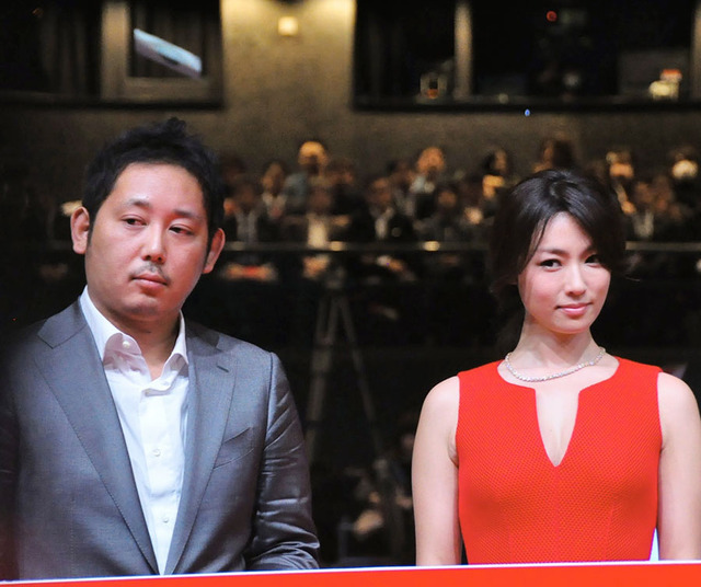 入江悠（監督）＆深田恭子／『ジョーカー・ゲーム』完成披露試写会