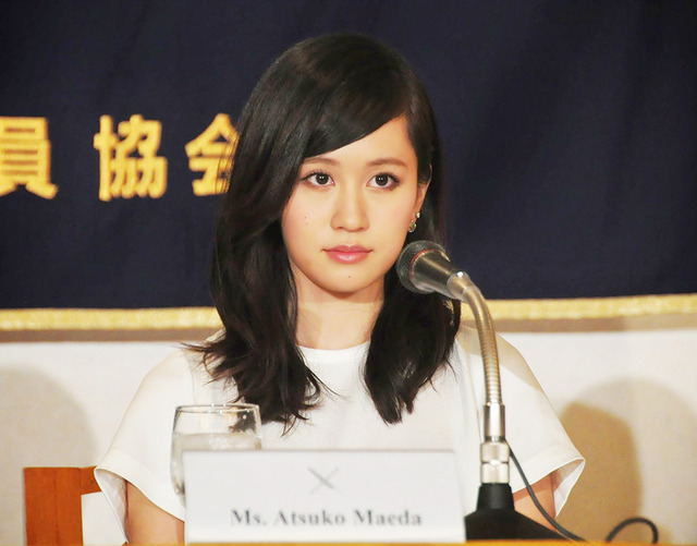 前田敦子／『さよなら歌舞伎町』外国人特派員協会記者会見