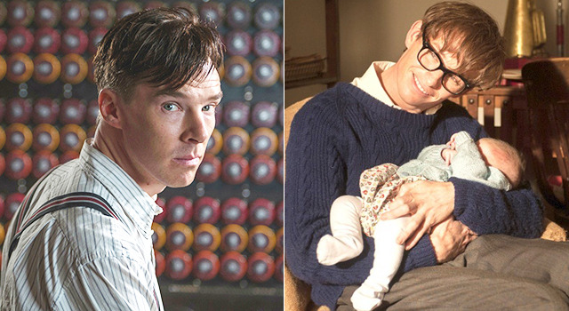 『イミテーション・ゲーム　エニグマと天才数学者の秘密』-(C) 2014 BBP IMITATION, LLC／『博士と彼女のセオリー』　(c)UNIVERSAL PICTURES