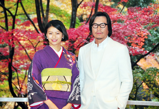 榮倉奈々＆豊川悦司／『娚の一生』完成報告会見