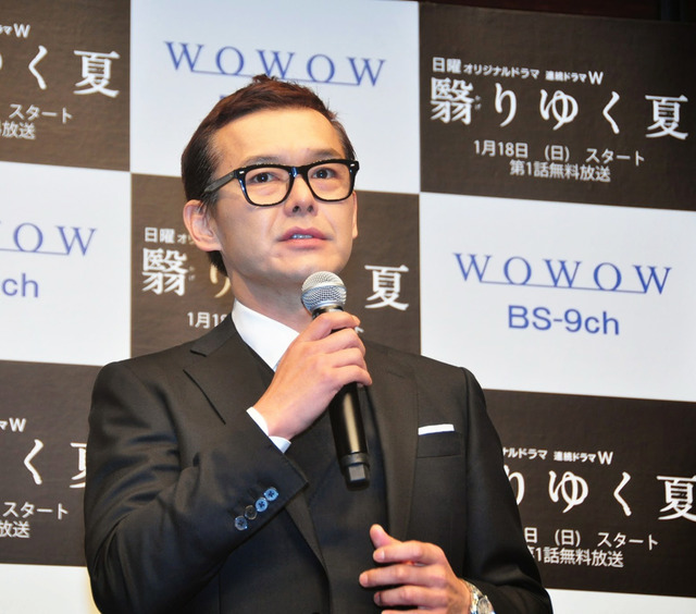 渡部篤郎／連続ドラマW「翳りゆく夏」舞台挨拶