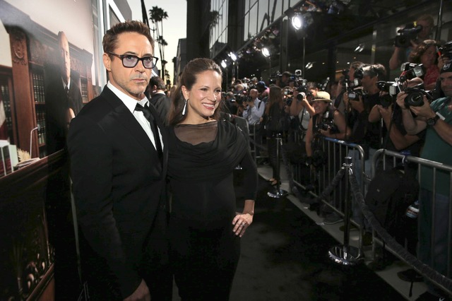 ロバート・ダウニー・Jr＆スーザン・ダウニー／『ジャッジ 裁かれる判事』プレミアにて　（C） 2014 VILLAGE ROADSHOW FILMS(BVI)LIMITED,WARNERBROS.ENTERTAINMENT INC.AND RATPAC-DUNE ENTERTAINMENT LLC