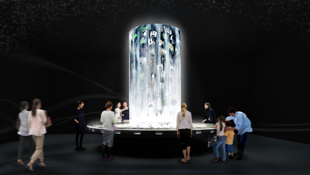 産地から食卓まで多種多彩なコンテンツが流れ落ちる