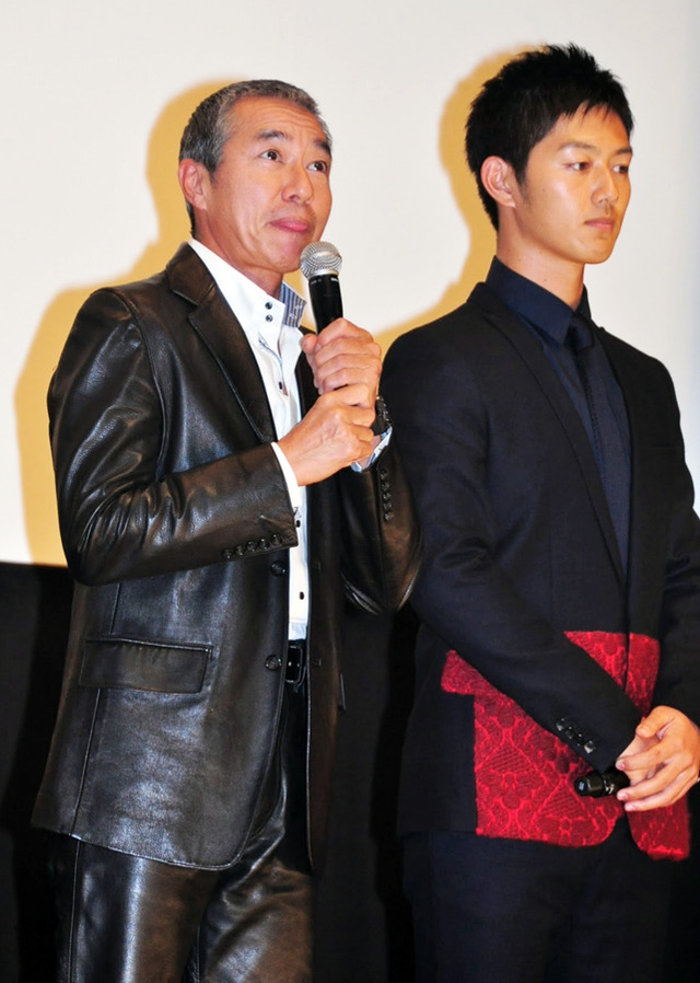 工藤阿須加＆柳葉敏郎／『アゲイン 28年目の甲子園』初日舞台挨拶