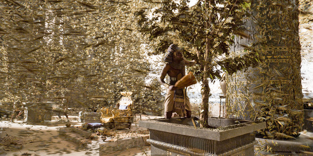 イナゴの大群／『エクソダス：神と王』　-(C) 2014 Twentieth Century Fox Film Corporation All Rights Reserved.