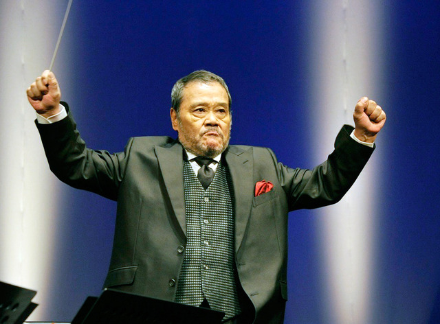 指揮棒を振るう、西田敏行／『マエストロ』公開直前イベント