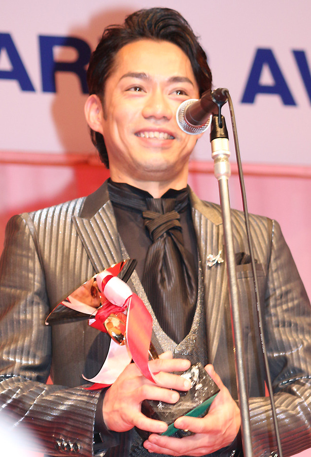 緊張のあまり楽しくなってしまった、高橋大輔（特別賞男性部門）／第26回「日本ジュエリー・ベスト・ドレッサー賞」表彰式