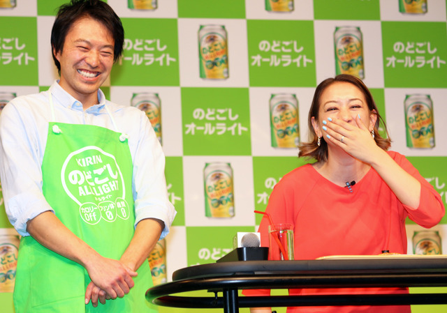 SHELLY＆オーライパパ／「キリン のどごし オールライト」新CM発表会