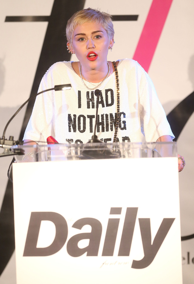 マイリー・サイラス -(C) Getty Images