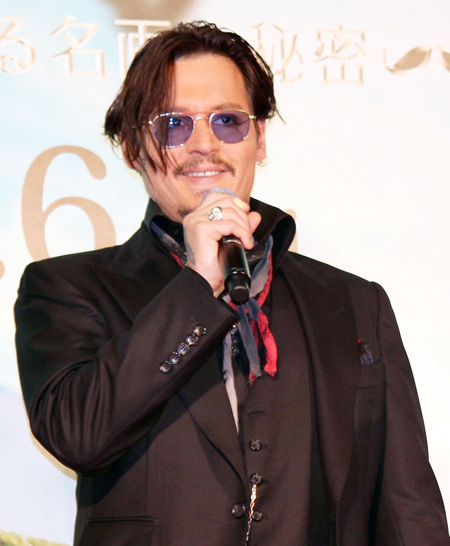 ジョニー・デップ／『チャーリー・モルデカイ 華麗なる名画の秘密』ジャパンプレミア