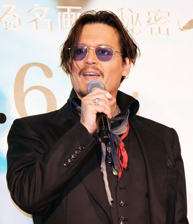 ジョニー・デップ／『チャーリー・モルデカイ 華麗なる名画の秘密』ジャパンプレミア