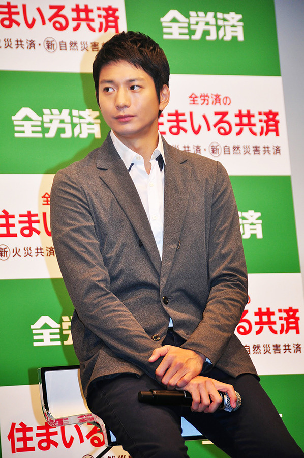 向井理／「全労済」新CM発表会