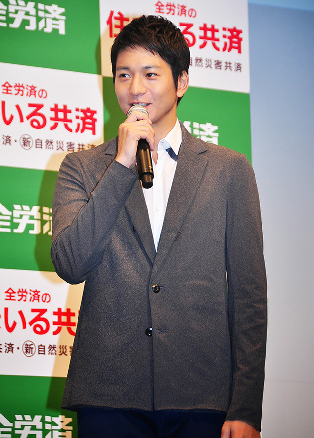 向井理／「全労済」新CM発表会