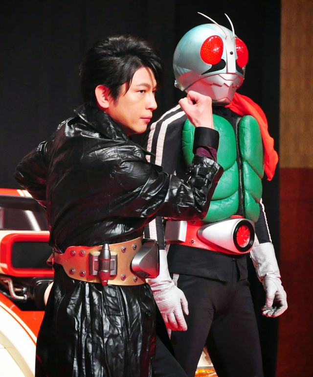 “仮面ライダー3号”こと黒井響一郎を演じる、及川光博／映画『スーパーヒーロー大戦GP 仮面ライダー3号』会見