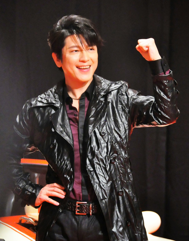 “仮面ライダー3号”こと黒井響一郎を演じる、及川光博／映画『スーパーヒーロー大戦GP 仮面ライダー3号』会見