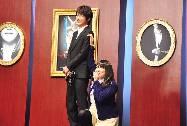 溝端淳平＆黒沢かずこ／『フィフティ・シェイズ・オブ・グレイ』お披露目イベント