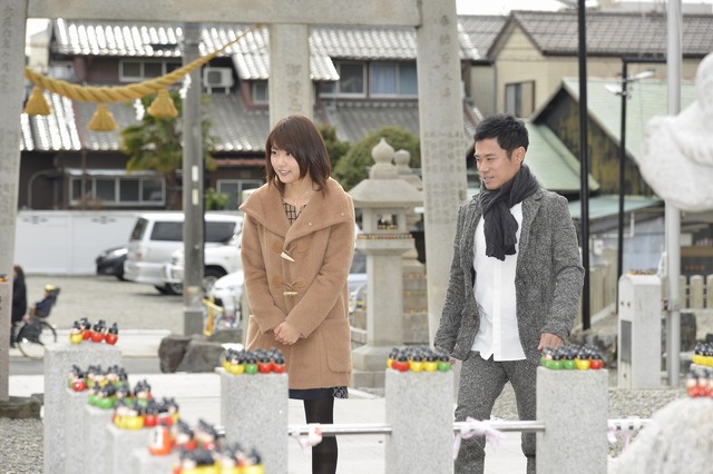 有村架純＆伊藤淳史／『ビリギャル』ヒット祈願イベント