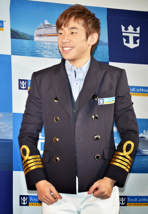 家族仲を明かした、織田信成／豪華客船「ボイジャー・オブ・ザ・シーズ」PRアンバサダー任命式
