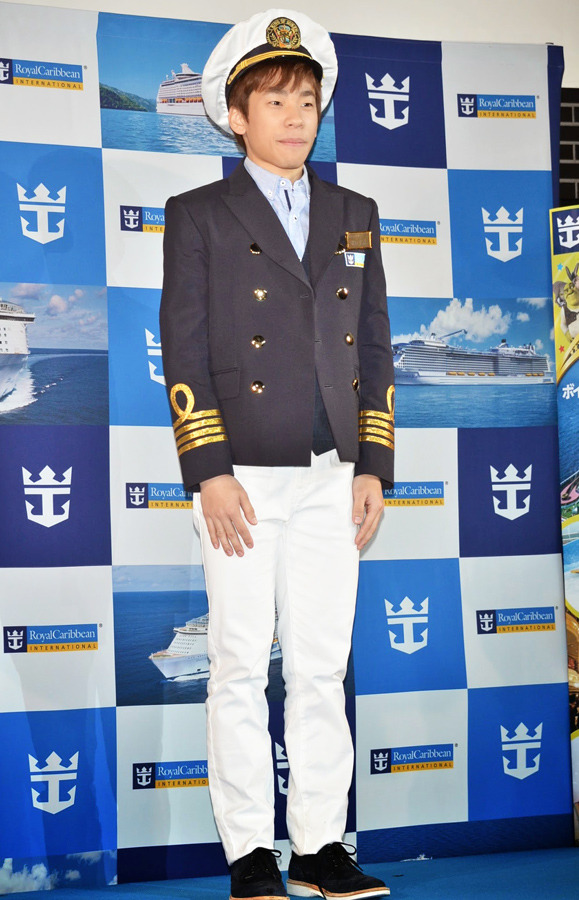 家族仲を明かした、織田信成／豪華客船「ボイジャー・オブ・ザ・シーズ」PRアンバサダー任命式