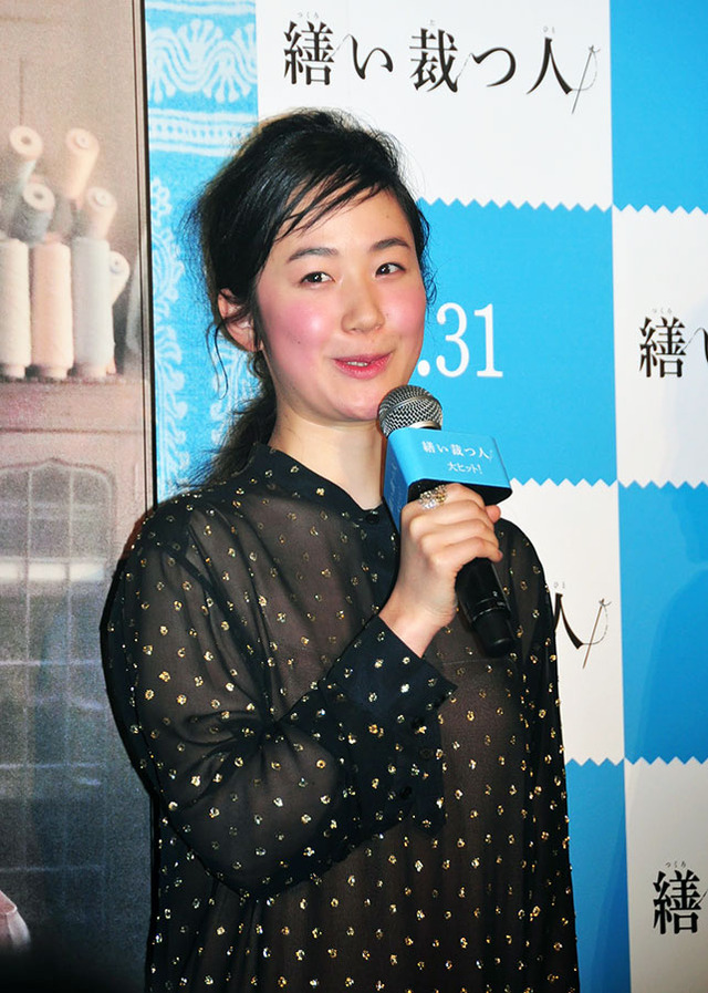黒木華／『繕い裁つ人』初日舞台挨拶