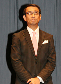 『その木戸を通って』舞台挨拶にて　中井貴一