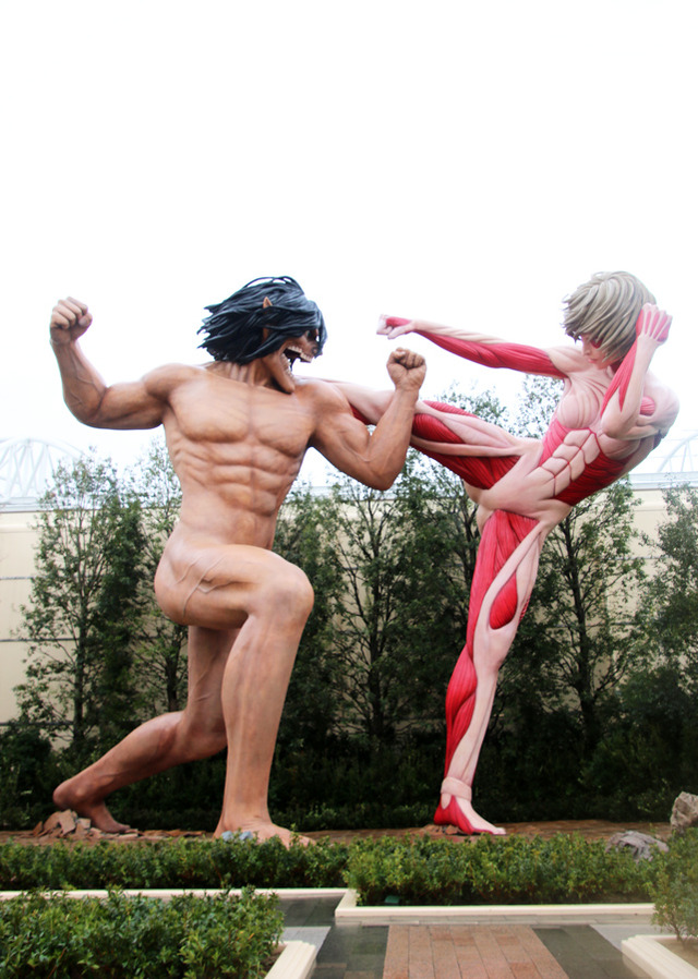 「進撃の巨人・ザ・リアル」／USJ「ユニバーサル・クールジャパン」-(C) 諫山創・講談社／「進撃の巨人」製作委員会