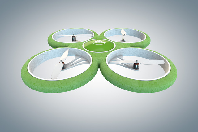 今話題の無人飛行機ドローンのクロックスオリジナルバージョンを製作。