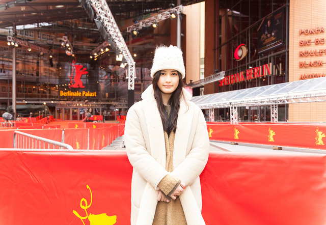 橋本愛 in 第65回ベルリン国際映画祭