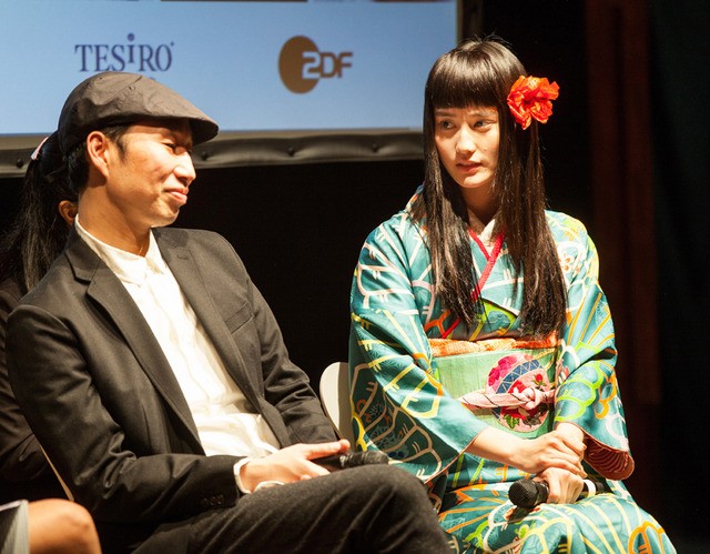 橋本愛＆森淳一（監督）／『リトル・フォレスト』 in 第65回ベルリン国際映画祭