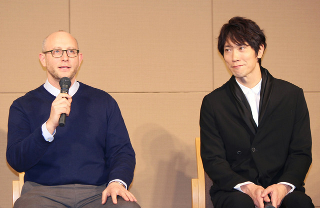 佐々木蔵之介＆アンドリュー・ゴールドバーグ（日本版演出）／舞台「マクベス」製作発表会