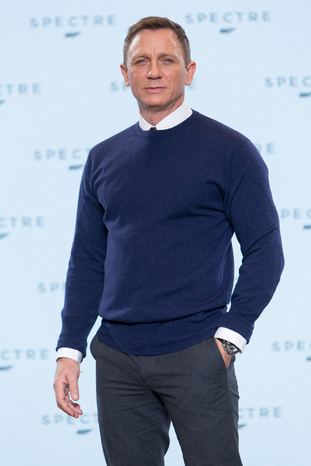 ジェームズ・ボンド役のダニエル・クレイグ／『007 SPECTRE』会見 in ロンドン