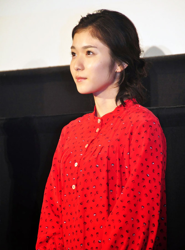 松岡茉優／『リトル・フォレスト 冬・春』初日舞台挨拶