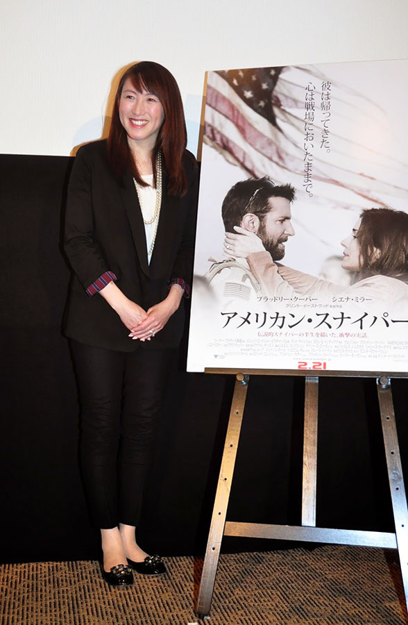 杉山愛／『アメリカン・スナイパー』女性限定試写会