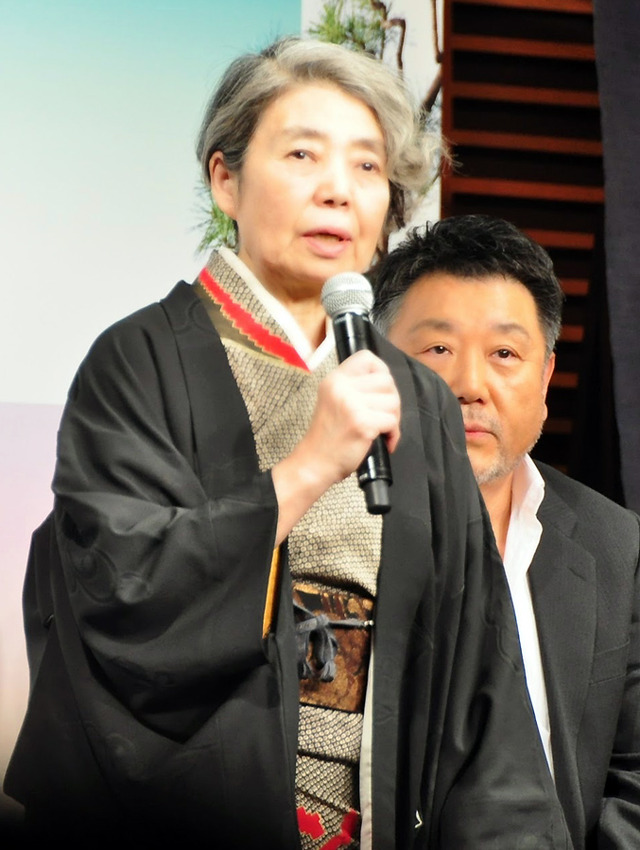 樹木希林／『駆込み女と駆出し男』完成報告会見