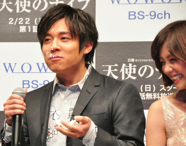 小出恵介／連続ドラマW「天使のナイフ」制作発表会見