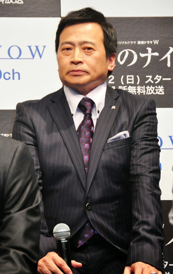 ラサール石井／連続ドラマW「天使のナイフ」制作発表会見