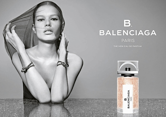 「B.バレンシアガオードパルファム」（30ml／8,000円、50ml／1万500円、75ml／1万3,500円）