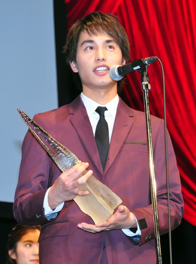 中村蒼 in 「ゆうばり国際ファンタスティック映画祭2015」オープニングセレモニー